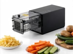Máquina Cortadora de Vegetales Automática Comercial, Cortadora de Patatas, Pepinos y Zanahorias en Tiras, Equipo de Procesamiento de Alimentos - Product Image 6
