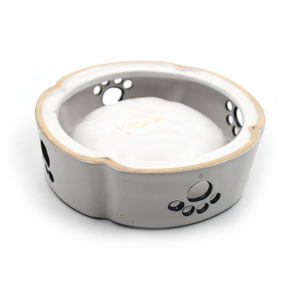 Yaratıcı karikatür köpek pençe deseni ile yüksek kaliteli melamin evcil hayvan besleme kasesi. Hem köpekler hem de kediler için Ideal - Product Image 6