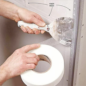 <span class=keywords><strong>Bande</strong></span> <span class=keywords><strong>de</strong></span> maille en fibre <span class=keywords><strong>de</strong></span> verre auto-adhésive pour joint <span class=keywords><strong>de</strong></span> cloison sèche, anti-fissures, 50 mm x 90 m, pour plaques <span class=keywords><strong>de</strong></span> plâtre Gypsum - Product Image 4