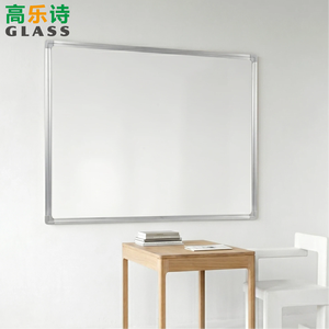 <span class=keywords><strong>Tableau</strong></span> blanc magnétique mural Gaoleshi |   <span class=keywords><strong>Tableau</strong></span> effaçable à sec <span class=keywords><strong>pour</strong></span> bureau, fixation invisible par vis, avec coins de sécurité en ABS - Product Image 1