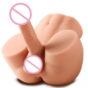 Muñeca Sexual Realista de Medio Cuerpo con Tacto Real, Juguetes <span class=keywords><strong>Sexuales</strong></span> para Masturbación Femenina, Torso de Muñeco Masculino con Consolador y Trasero - Product Image 1