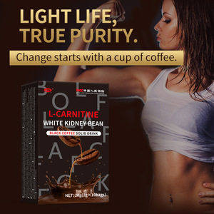 Café Instantáneo Negro con L-Carnitina Natural en Polvo, <span class=keywords><strong>para</strong></span> <span class=keywords><strong>Bajar</strong></span> <span class=keywords><strong>de</strong></span> <span class=keywords><strong>Peso</strong></span> Rápidamente, Quema Grasa, Adelgazante, Sin Grasa ni Azúcar - Product Image 4