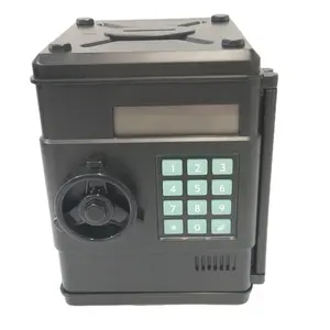 Smart digital money bank with coin counter identify DKK/NOK/EUR/SEK/USD coins