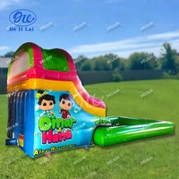 Châteaux gonflables aquatiques Delilai, toboggans aquatiques, trampolines, piscines - Matériel PVC, certifié CE, couleur personnalisée