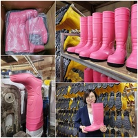 Bottes de sécurité imperméables pour hommes, usage industriel, pêche, chantier, plateforme, norme CE, type Wellington