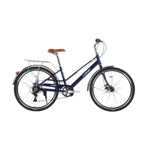 Vélo de ville haute performance léger à une vitesse en alliage d'aluminium 700c avec freins V doubles - Product Image 5