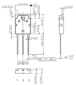 Nouveau Original 2SC5198 amplificateur Audio NPN Transistor 10A 140V TO-3PN à 3 broches pour l'amplification" - Product Image 6