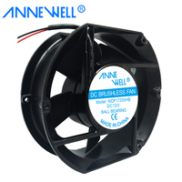 Moteur de refroidissement sans balais Durable 12V24V DC17250 haute Performance 172x50mm pour ventilateur de système de CVC de PC d'équipement industriel électronique