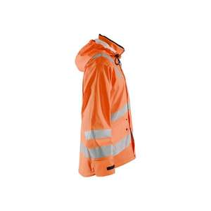 BLAKLADER - 432720055300XXL Rain <b>jacket</b> <b>Hi</b>-<b>Vis</b> Level 3 <b>Orange</b> - EAN 7330509667026 ALL WEATHER PROTECTION - Product Image 3