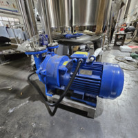 Concentrateur (Évaporateur) à chauffage électrique à vapeur en acier inoxydable 316L/304 JOSTON avec roulement de moteur haute performance