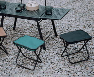 Bolso al aire libre Sillas plegables de doble capa Acero Logotipo personalizado Silla de camping plegable - Product Image 6