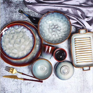 horno <span class=keywords><strong>de</strong></span> vajilla <span class=keywords><strong>de</strong></span> porcelana conjuntoplaca plato tazón <span class=keywords><strong>de</strong></span> ensalada taza <span class=keywords><strong>de</strong></span> té <span class=keywords><strong>para</strong></span> cerámica vajilla conjunto venta al por mayor - Product Image 2