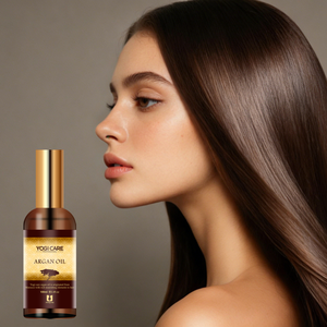 YOGI CARE Suero Reparador Capilar Orgánico Hidratante con Aceite de Argán, Crema Anti-Frizz para Cabello Seco - Product Image 1