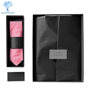 Custom Logo Advanced Printing UV Men's Dress Shirt and Tie Black Box - Product Image 6
