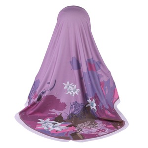 Khiêm tốn mới thời trang <span class=keywords><strong>Mech</strong></span> Floral <span class=keywords><strong>Print</strong></span> phụ nữ hijab cao cấp hoa hồi giáo hijab khăn cho Femme h0285 - Product Image 6
