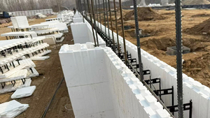 Metaal Staal Kunststof Bekisting Styrofoam Schuim <span class=keywords><strong>ICF</strong></span> Blok Geïsoleerd Betonbekisting Systeem 8 Inch Zwembad Sandwich Wandpaneel - Product Image 5
