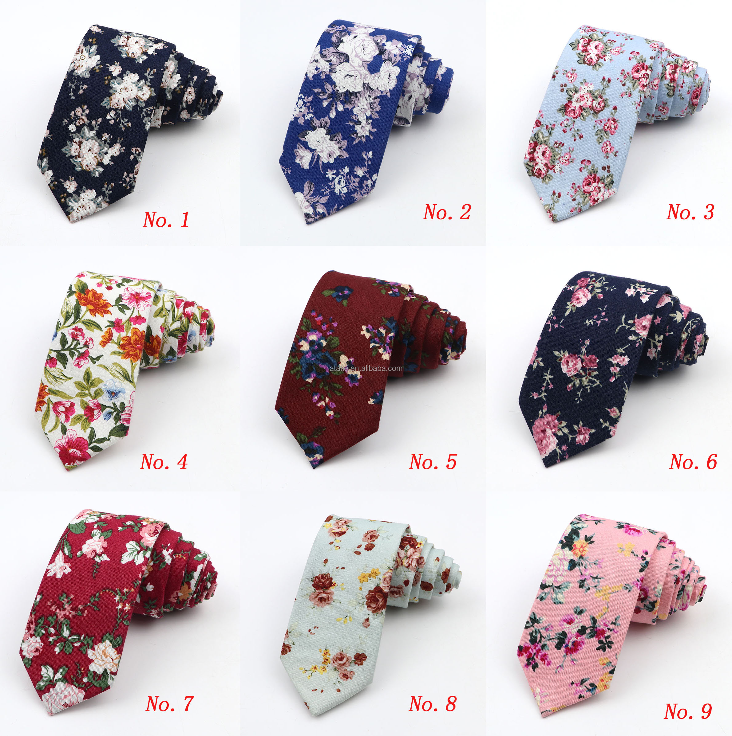 Cravatta Uomo Floreale Christian Valentino - Slim Tie Con Fiori, Microfibra, Multicolore