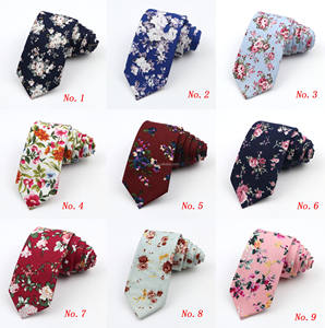 Corbata de Flores a la Moda para Hombre, Pajarita Informal de Algodón Artificial con Rosas y Diamantes, Corbatín Estrecho de Cachemira de Diseñador para Hombre - Product Image 2