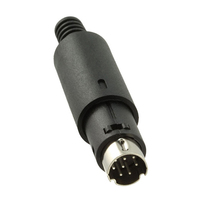 Conector de Enchufe DIN Mini Macho de 8 Pines para Teclado de PC