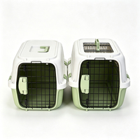 Cage de transport rigide en plastique pour animaux de compagnie, portable, pour voyages en avion et en voiture, pour chats et petits chiens - Vente en gros