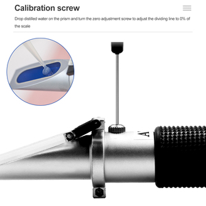 Réfractomètre optique portatif de sucre de miel de Brix de 0-90% pour l'apiculture spécifique - Product Image 2