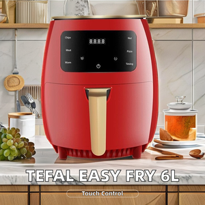 Friggitrice ad Aria Elettrica Digitale in Acciaio Inossidabile con Logo Personalizzabile, per <span class=keywords><strong>Uso</strong></span> <span class=keywords><strong>Domestico</strong></span> con Touch Screen e Cestello Visibile, Facile da Pulire - Product Image 4