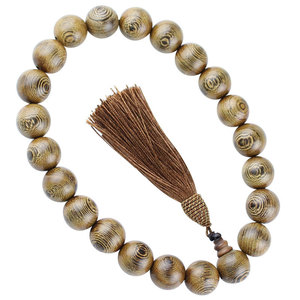 Chicken Wing Wood Buddhist Prayer Beads 15mm Pendant Car Ornament Ethnic Style <b>Interior</b> <b>Accessory</b> Gear Shift Decor - Product Image 5