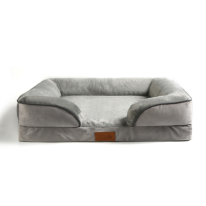 Luxury Pet Dog Bed Washable Removable Cover Egg Crate Memory Foam Orthopedic Pet Dog Bed for Large Dog