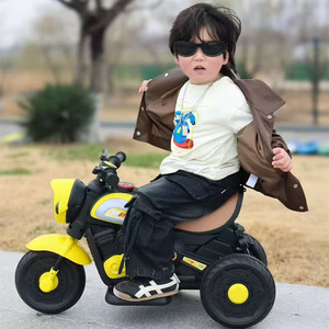 Motocicletta <span class=keywords><strong>Elettrica</strong></span> Ricaricabile 6V per Bambini, Giocattolo Cavalcabile con Sedile Grande, Tre Ruote, Materiale Plastico e Metallo, Età 2-4 Anni, LeaderWay - Product Image 2