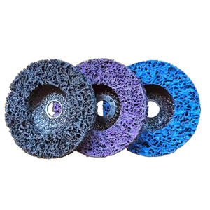 DIY 100/115/125/150/180mm yüksek kalite mor/mavi/siyah silisyum karbür temiz şerit diskler için açı öğütücü-005 - Product Image 2