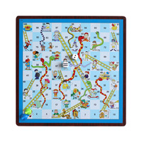Jeu d'échecs 10-en-1 Tic Tac Toe Backgammon Ludo Mancala Solitaire Jeu de société en bois