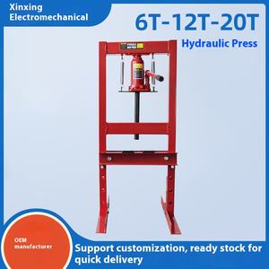 Fonte da fábrica Manual Hidráulica Imprensa Ferramenta 6T-12T-20T <span class=keywords><strong>Bearing</strong></span> <span class=keywords><strong>Press</strong></span> para Car Repair Steel Material 220v Tensão - Product Image 2