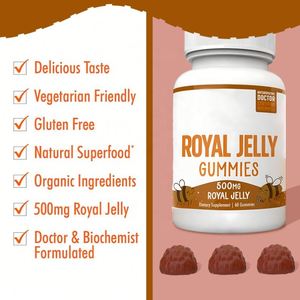 Caramelle Gommose alla Pappa Reale OEM ODM, Supporto per la Salute della Pelle, Superalimenti Naturali, Caramelle al Miele e Pappa Reale - Product Image 4