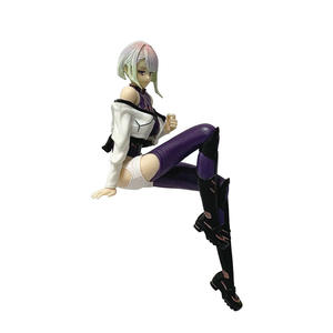 Figuras Coleccionables de Lucy y Rebecca Sentadas - Cyberpunk Edgerunners, Personajes de Anime, Modelos de Escritorio - Product Image 5