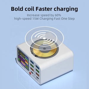 Caricatore USB Multiplo ILEPO W-263 6A+2C con Ricarica Rapida PD3.0 QC3.0 e Display LED per <span class=keywords><strong>iPhone</strong></span>, Android e Samsung - Product Image 3