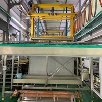 Nouvelle machine de galvanoplastie métallique de type rack pour cuivre, nickel, chrome, zinc
