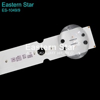 Barres lumineuses LED ES-1049 SSC Trident 65UK63 S, rétroéclairage 6 volts, pour téléviseur LG 65 pouces, bande LED