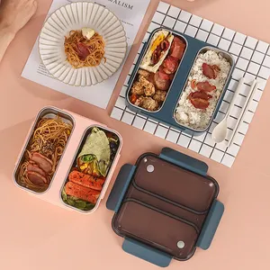 Happy cooking Thermal Bento Box echte Bento Box für Kinder Lebensmittel wärmer Edelstahl Lebensmittel behälter