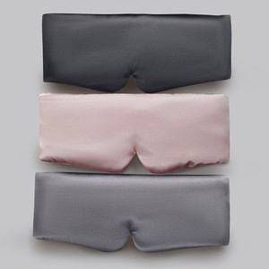 Masque pour les yeux en soie de mûrier 100% sur mesure avec velcro réglable, 16 mommes, doux, occultant et respirant pour dormir - Product Image 3