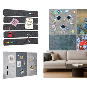 Panneaux acoustiques en fibre de polyester 60x60cm, insonorisants, ignifuges, décoration murale pour KTV, salle de musique, home cinéma - Product Image 1