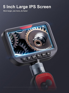 OEM/ODM <span class=keywords><strong>video</strong></span> công nghiệp <span class=keywords><strong>borescope</strong></span> 6.2mm ống kính đơn 2m bán cứng nhắc 5 inch khớp nối nội soi kiểm tra đường ống Hệ thống camera - Product Image 2