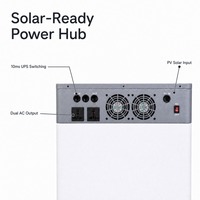Système de stockage d'énergie solaire tout-en-un NK005A 6Kw avec onduleur et batterie Lifepo4 16Kwh 300ah 48v Bess