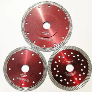 En13236 padrão 4 "4.5" 5 "6" 7 "9" 10 "12" 1.2mm X malha turbo telha porcelana diamante corte disco lâmina de serra para granito