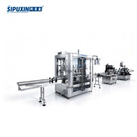 Machine de remplissage de liquides à 6 buses de haute précision, à commande servo, en acier inoxydable, pour le remplissage de sauces, de miel, de shampooing