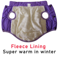 Vêtements d'hiver personnalisés pour chiens Sweat-shirt en tricot avec pochette réfléchissante Veste à capuche à impression classique Manteau pull