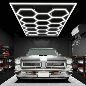 Zeshoekige Led Licht Verlichtingssysteem Fabriek Directe Verkoop Kroonluchter Plafondlamp Voor Garage Wandlamp - Product Image 6