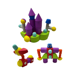Fun Soft EVA Foam Kits de construcción magnética Edad <span class=keywords><strong>3</strong></span> + Juegos de juego seguro para niños - Product Image 5