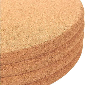 Dessous <span class=keywords><strong>de</strong></span> plat ronds en <span class=keywords><strong>liège</strong></span> <span class=keywords><strong>de</strong></span> 9 pouces, tampons multifonctionnels et résistants à la chaleur pour plats chauds, assiettes et comptoirs <span class=keywords><strong>de</strong></span> cuisine - Product Image 3