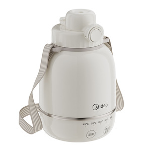 แก้วน้ำร้อนไฟฟ้ามีเดีย 1 ลิตร กาต้มน้ำพกพาควบคุมอุณหภูมิได้ - Product Image 1