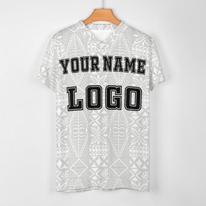 Fabricants de vêtements personnalisés sur demande, maillots de Football respirants pour hommes, t-shirts de sport polynésiens - Product Image 3